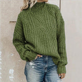 Adelinna | Women's Loose Casual Knit Sweater | Warm 1